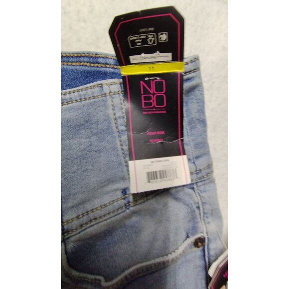 NOBO High-Waisted Skinny Fit Denim Jeans for Women w/ Button Fly Closure Size 11 - Picture 7 of 15